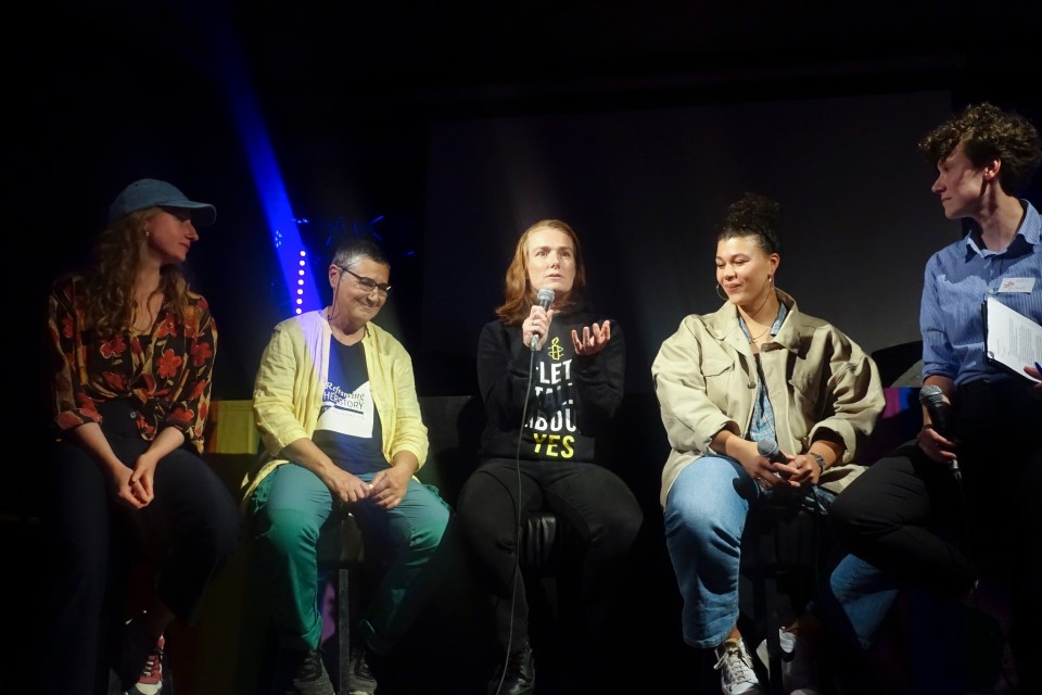 queeravond paneldiscussie
